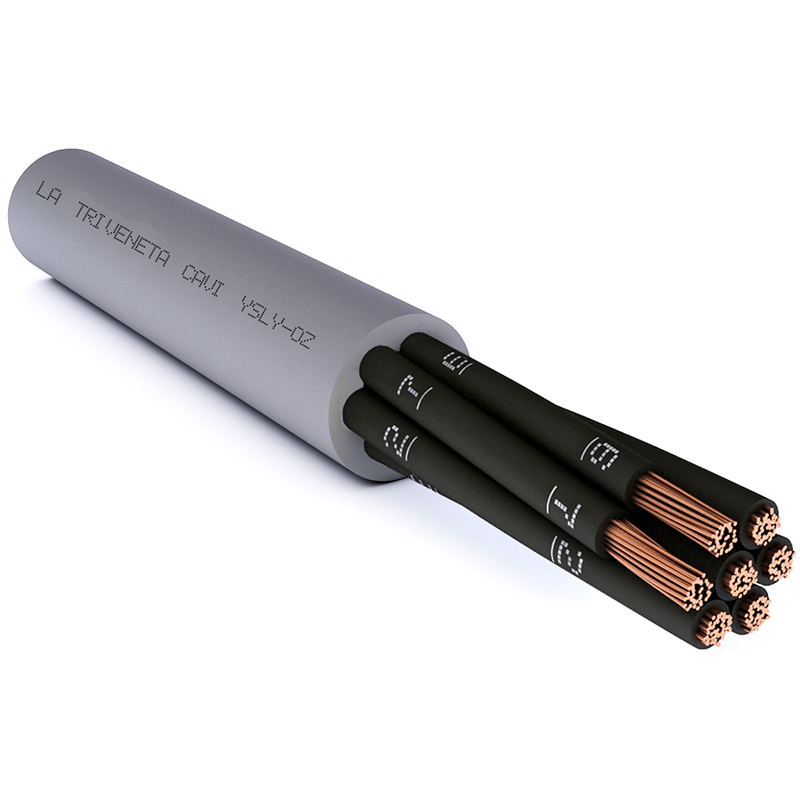 xbk-kabel Styrkabel y-jz 3g0,5 grå d500 eca