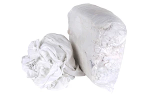 onninen Wiping rags, bedsheets, white white 100pct cotton 10kg