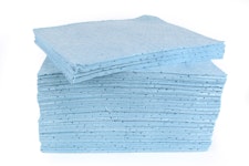 ABSORBENT SHEET, OIL ONLY, FF BLUE HEAVY, 40X50CM 100 SHTS
