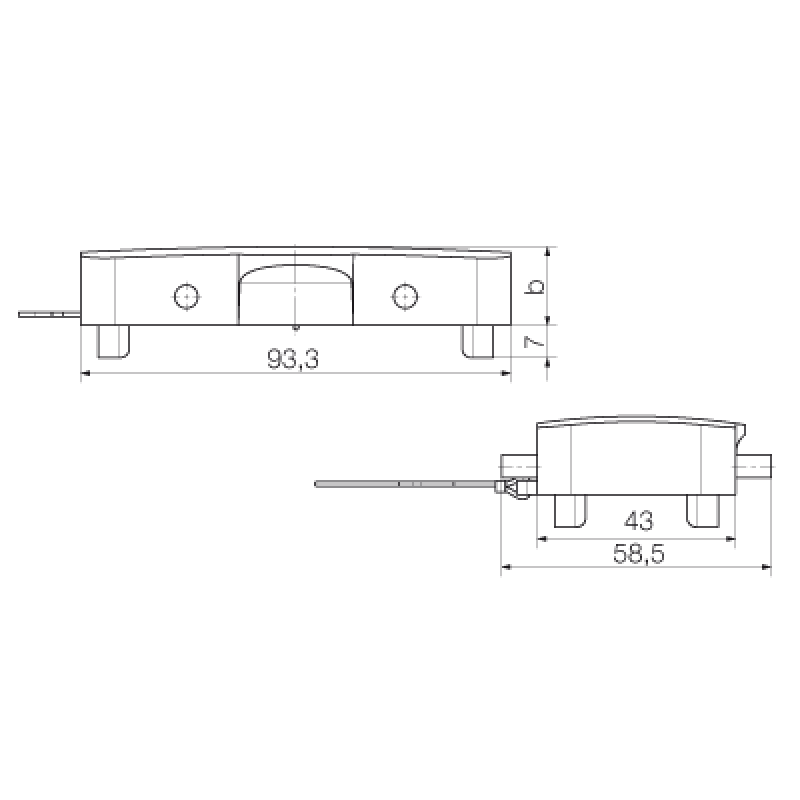 weidmüller Housing hdc 16b dodq 4bo
