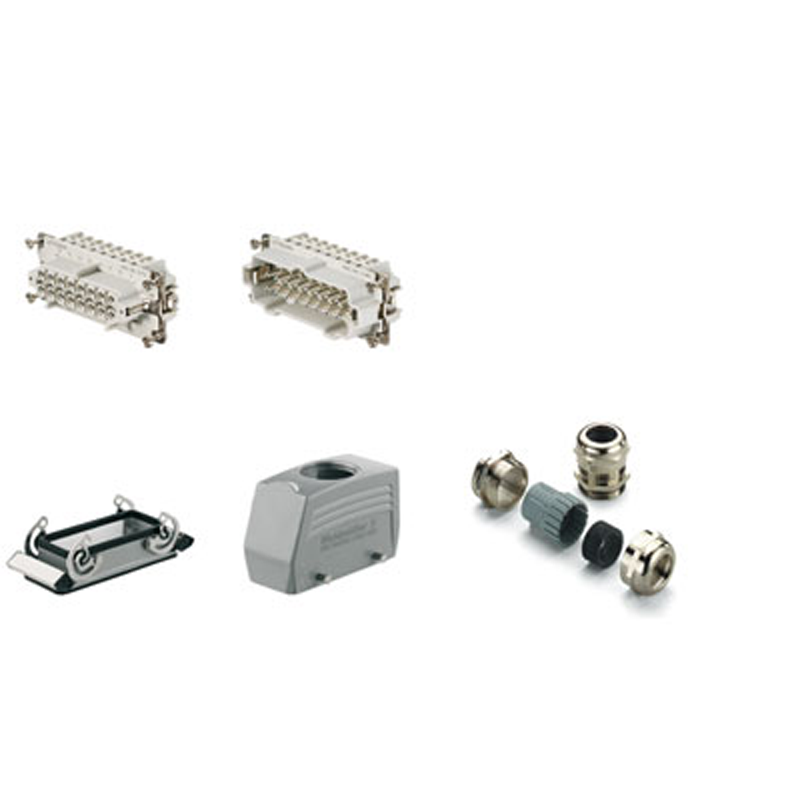 weidmüller Multiwire plug 1712680000 / hdc-kit-he 16121