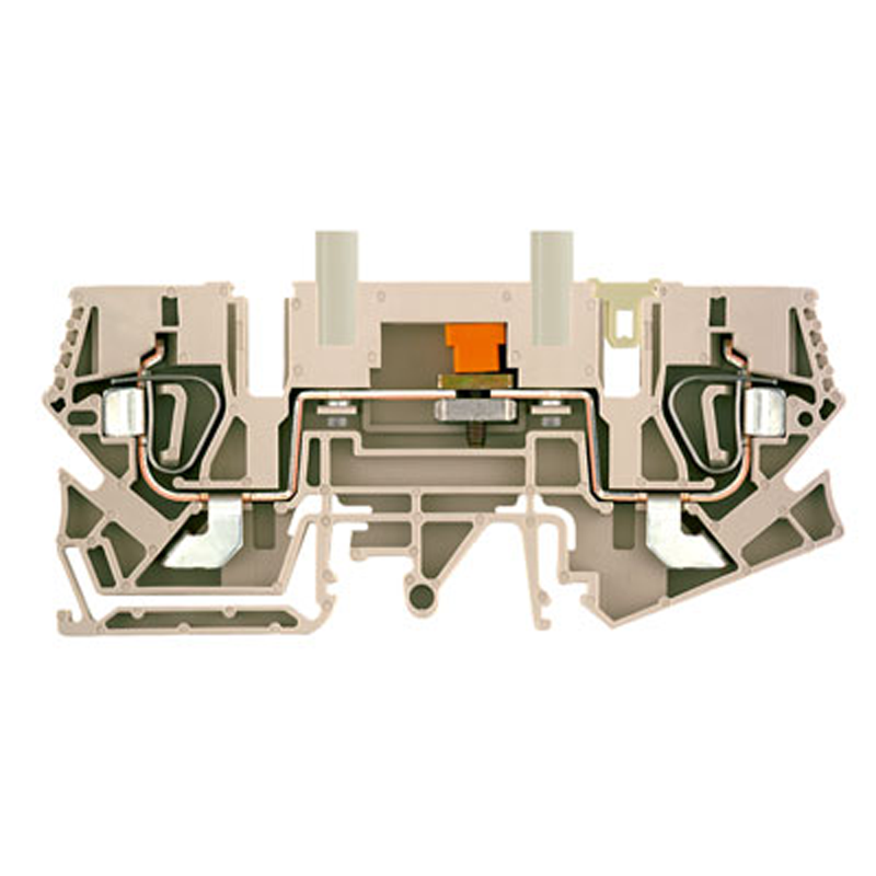 TERMINAL BLOCK ZTL 6/STB, 6mm2 TEST, GREY