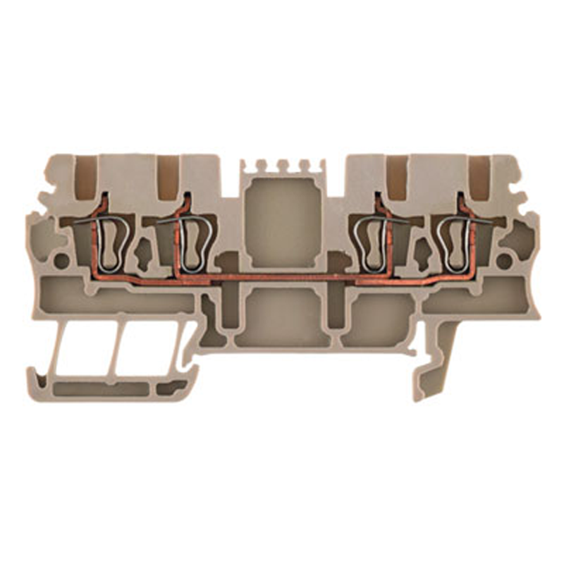 weidmüller Distributionsplint zdu 1,5 / 4 an 500v / 17,5a /