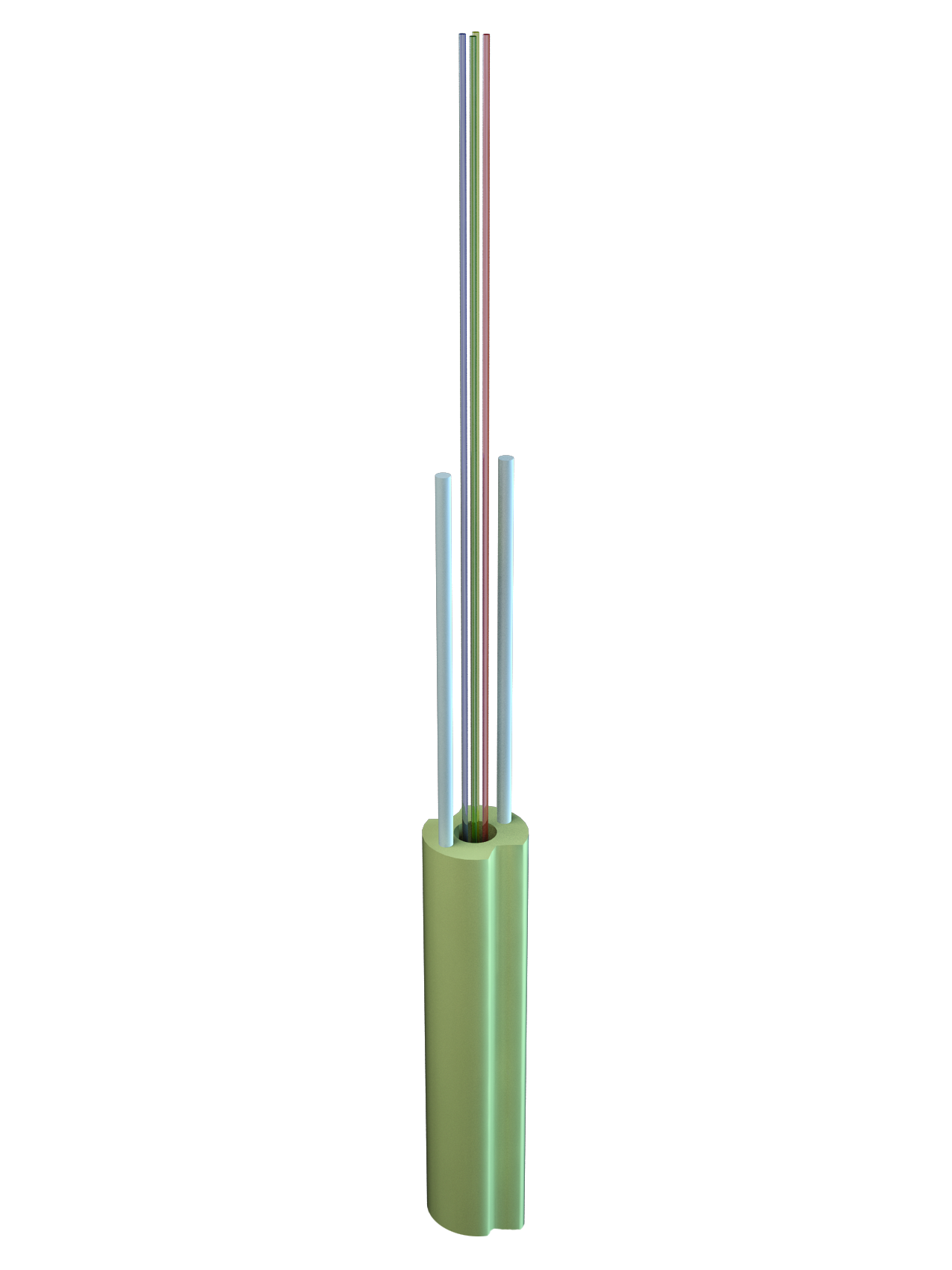 ace-tkf Optisk kabel för inomhusbruk mdic 4xsm g.657.a1 dca l500