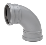 HT SOCKET BEND UPONOR 110x88,5 SWEPT PP