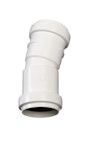 HT SOCKET BEND UPONOR 32x15 WHITE PP