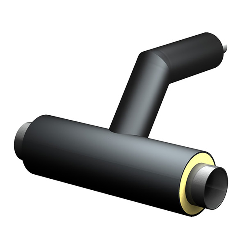 uponor District heating t-branch dn40/25-140/125, en448 1,2mx1