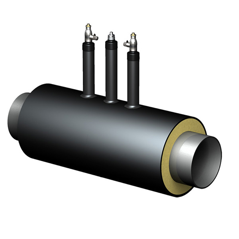 uponor Fjärrvärme kombinationsventil dn80/200, en448 1,5m