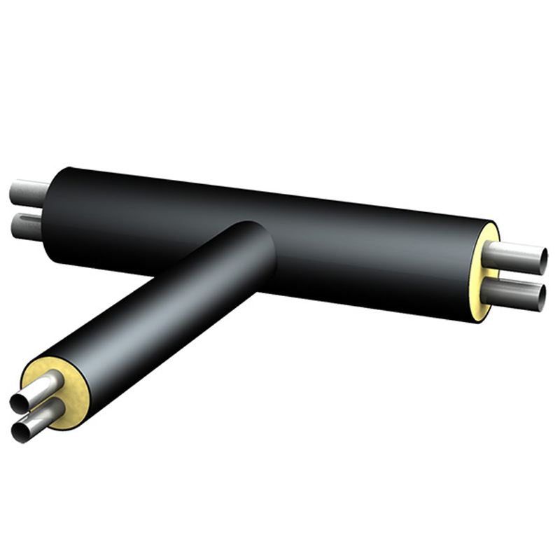 uponor Kaukolämpöputki haarayhde dn65+65/40+40-280/200 1,2mx1