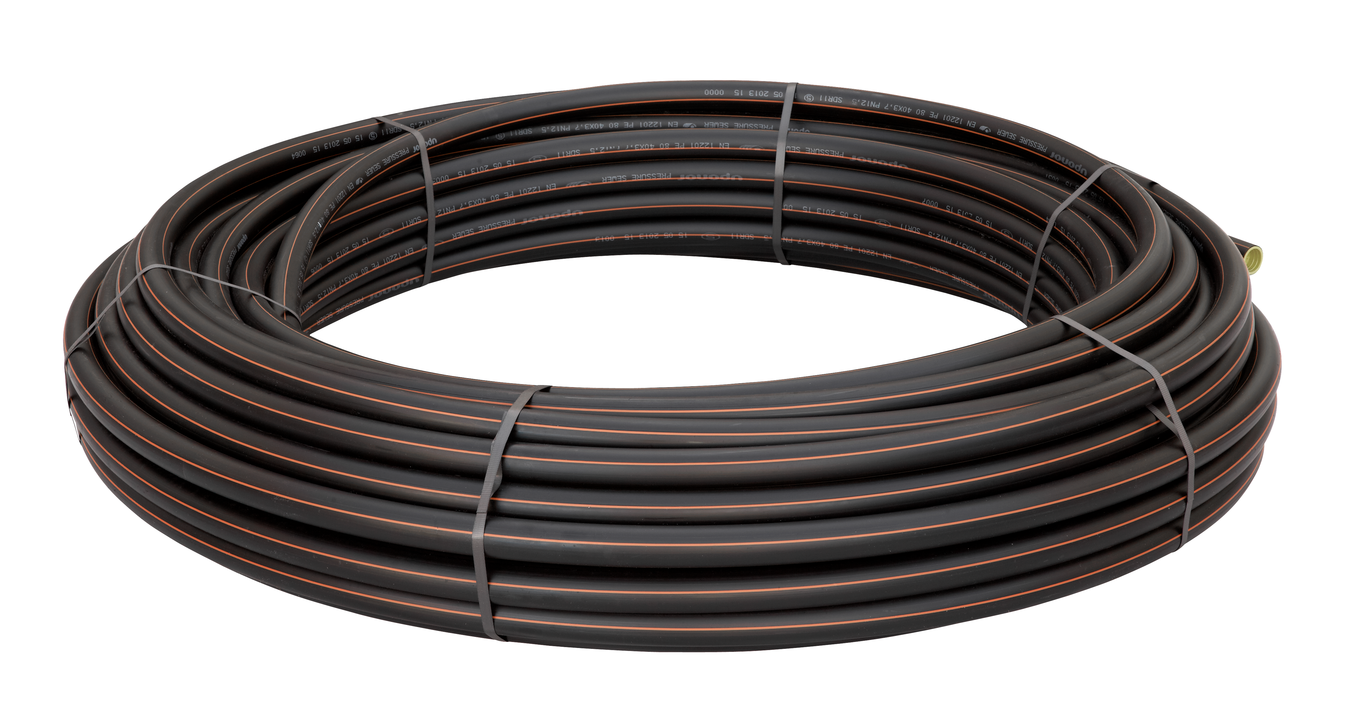 PRESSURE PIPE PEM BROWN 50x4,6 100m PN12,5