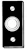 honeywell home Tryckknapp, obelyst d824 dimex plast svart