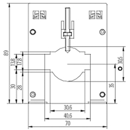 finn electric Virtamuuntaja faget rm70-e4b 200/5a lk 0,2s 2,5va