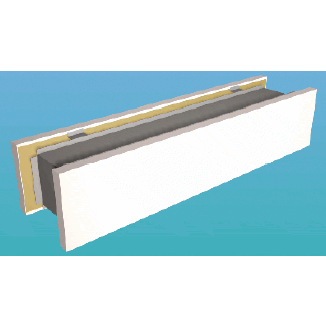 SIIRTOILMALAITE FLÄKTGROUP SKA 600X100