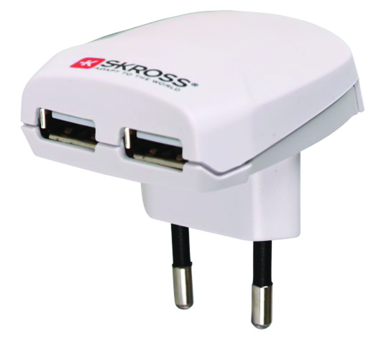 skross Matkasovitin usb laturi,100-230v2,1a skross