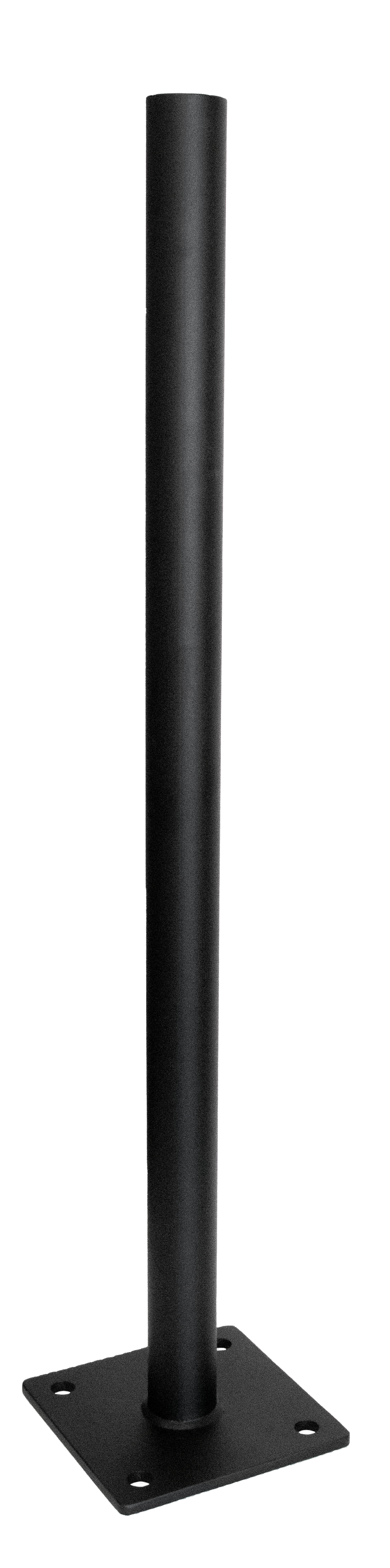 Ladestolpe Ø60x1100-160 matt sort
