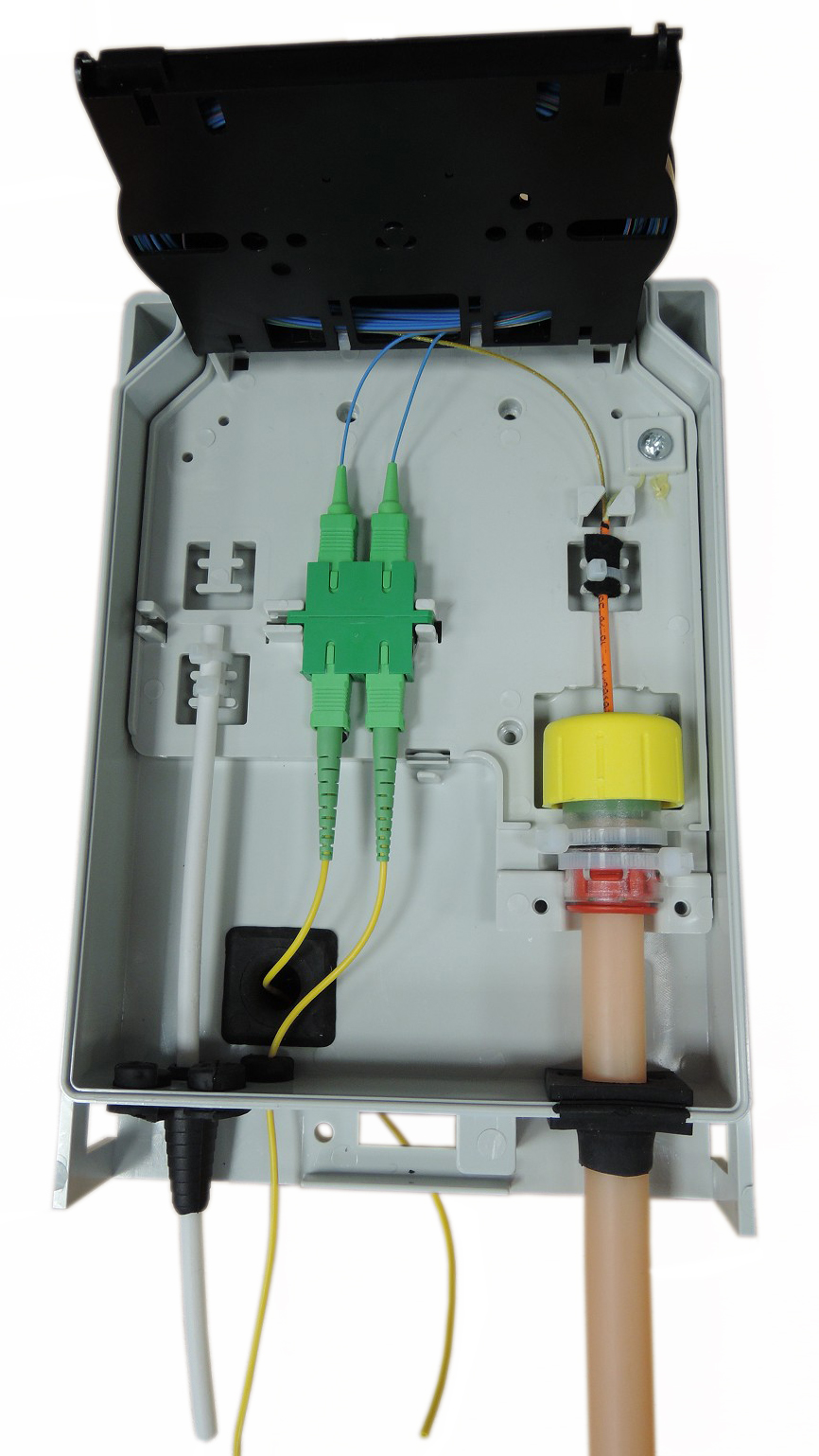 VÄGGBOX ORM5 2XSCD/LCQ IP54 .