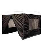 VÄGGPACKET IRONSIDE 3X3M SVART