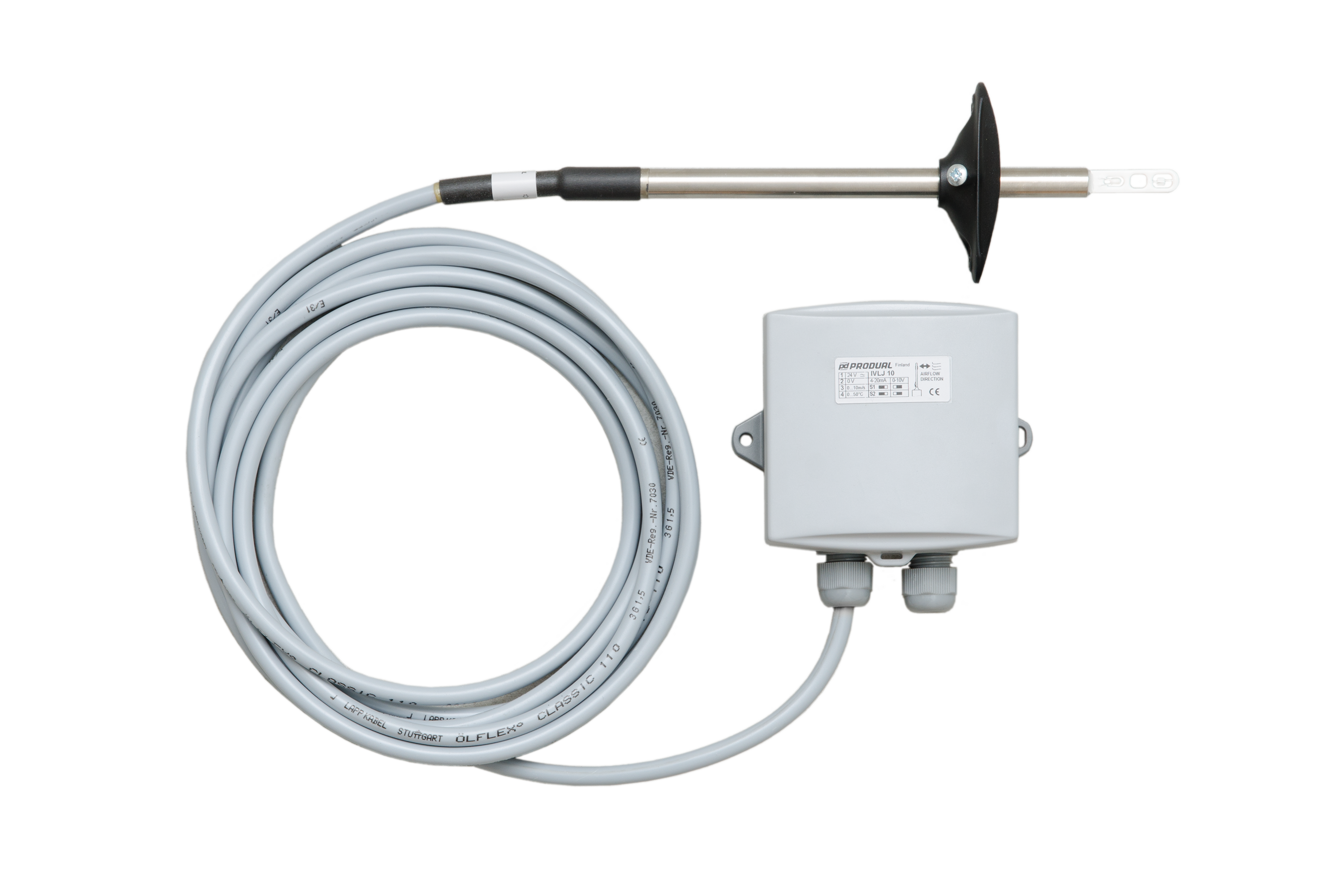 produal Ilmanvirtauslähetin produal ivlj 10