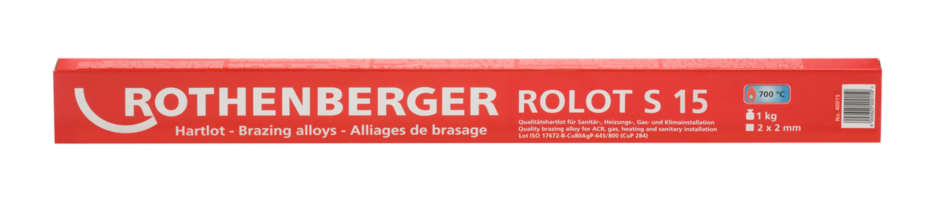 FOSFORIKUPARI ROTHENBERGER 2mm 15% HOPEA, 1kg S15 CuP 284