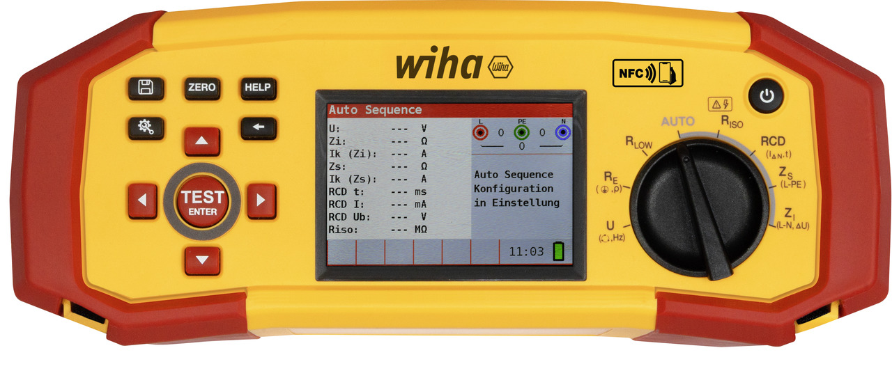 wiha Installasjonstestersett mftone i veske