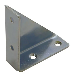 prof Corner brace prof 64x64x22x2mm zinc plated 2pcs
