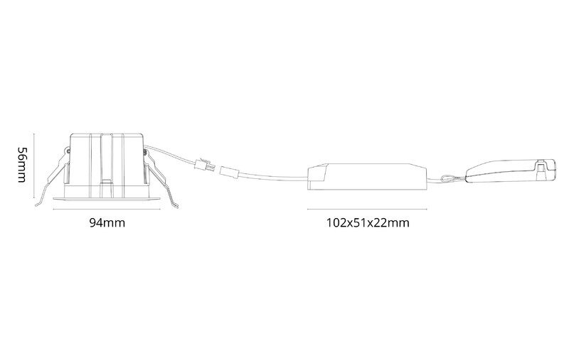sg armaturen Kohdevalaisin junistar tube round 2700k va