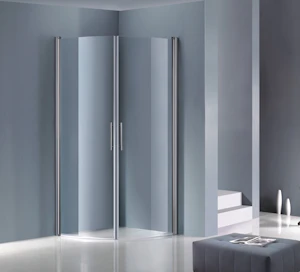 opal Opal shower enclosure 90x90 cm, curved doors 6 mm