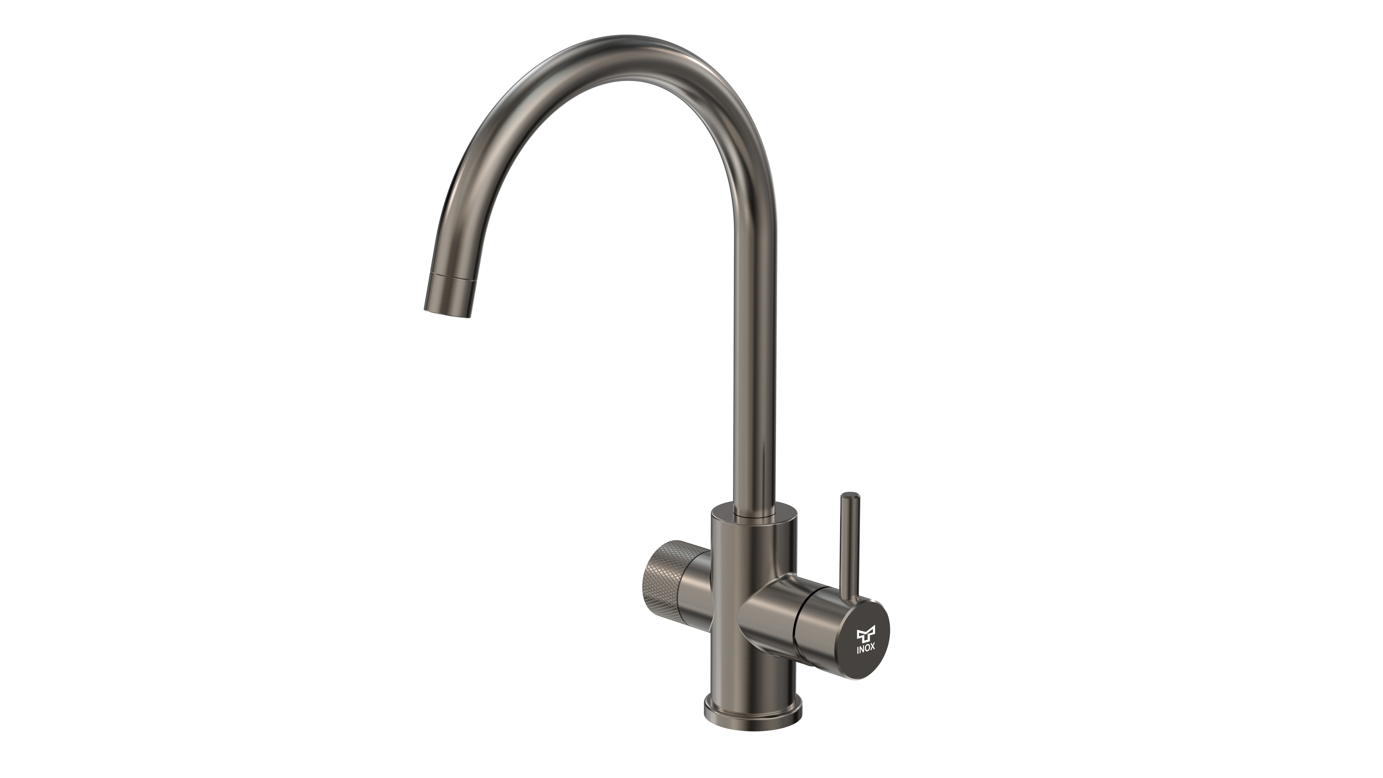 tammiholma Kitchen faucet inox q1 c-spout dw, gun metal