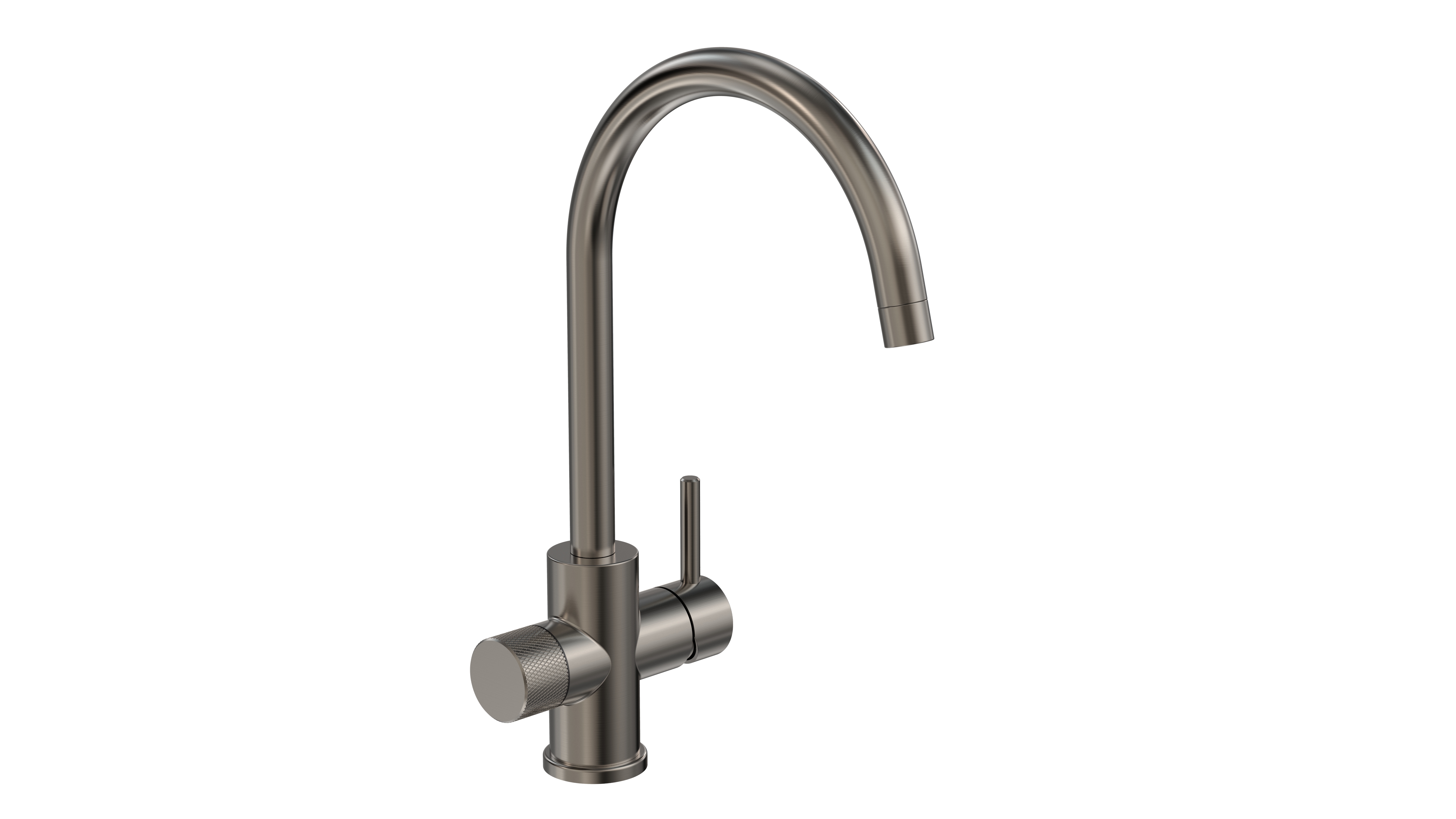 tammiholma Kitchen faucet inox q1 c-spout dw, gun metal