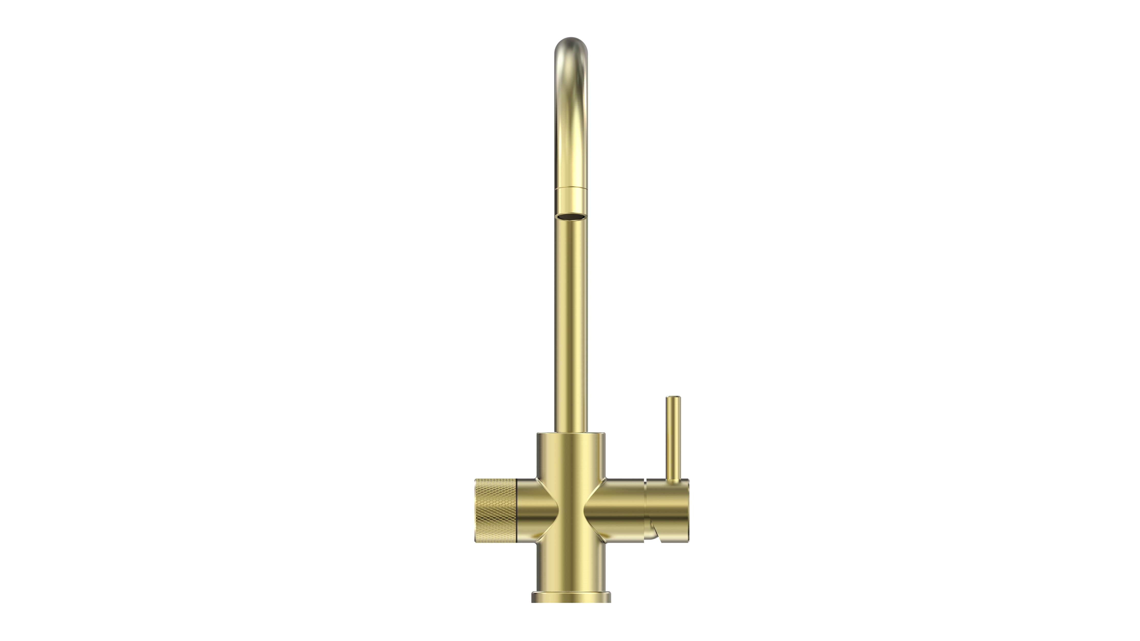 tammiholma Kitchen faucet inox q1 c-spout dw, light gold
