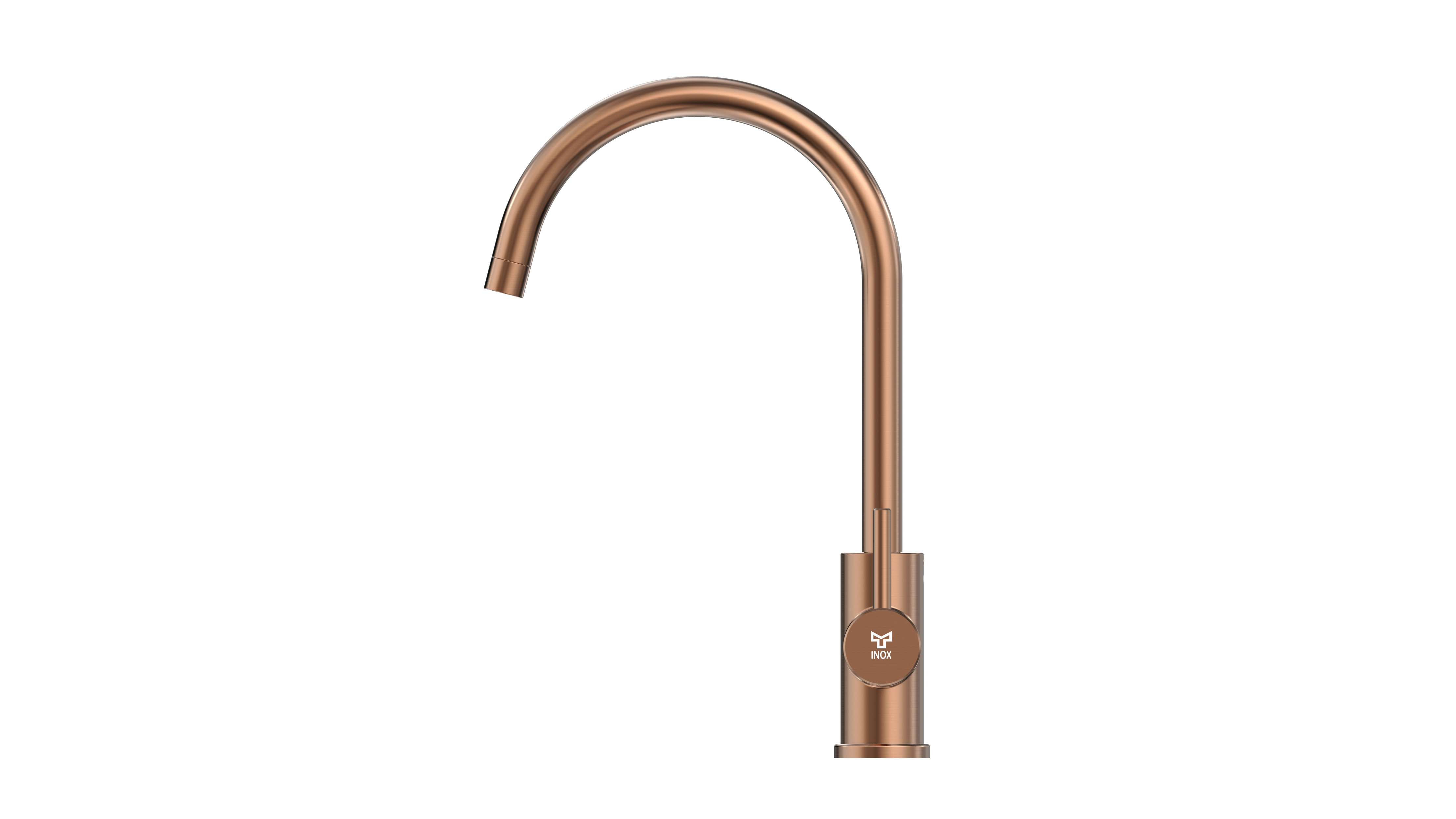 KITCHEN FAUCET INOX Q1 C-SPOUT DW, ROSE GOLD