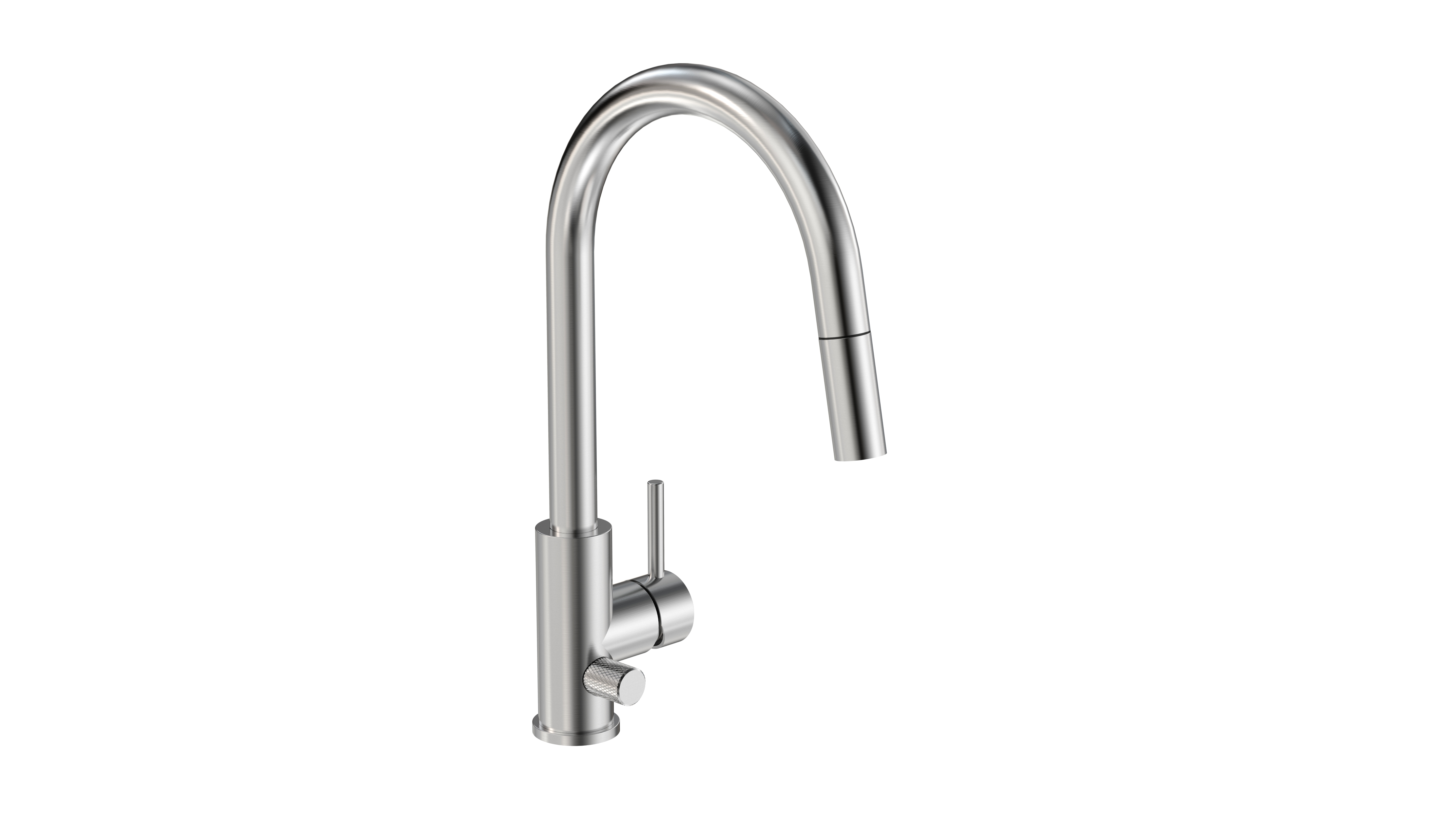 tammiholma Kitchen faucet inox q1 c-spout pull-out spray, dw, brushed