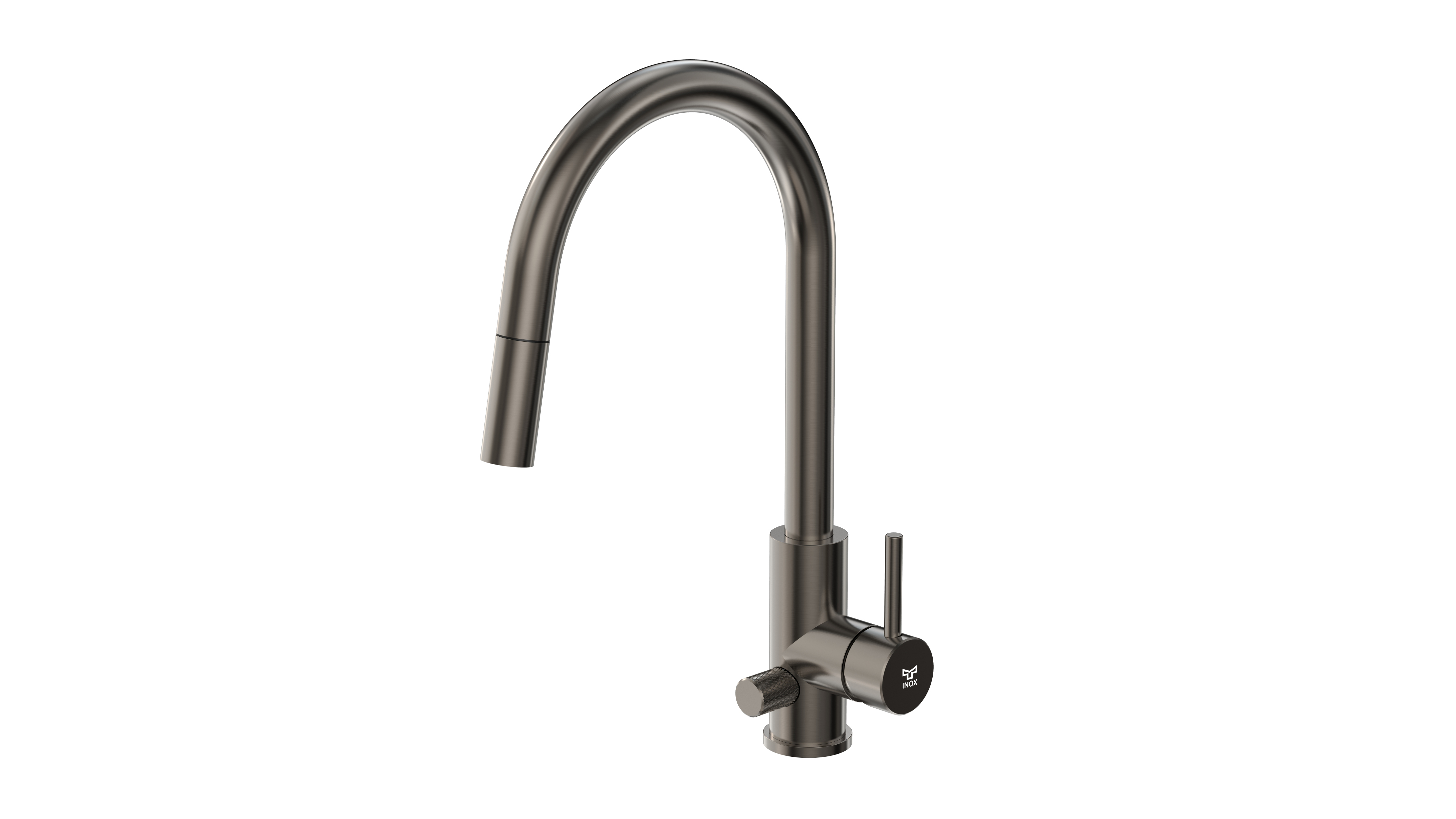 tammiholma Kitchen faucet inox q1 c-spout pull-out spray, dw, gun metal