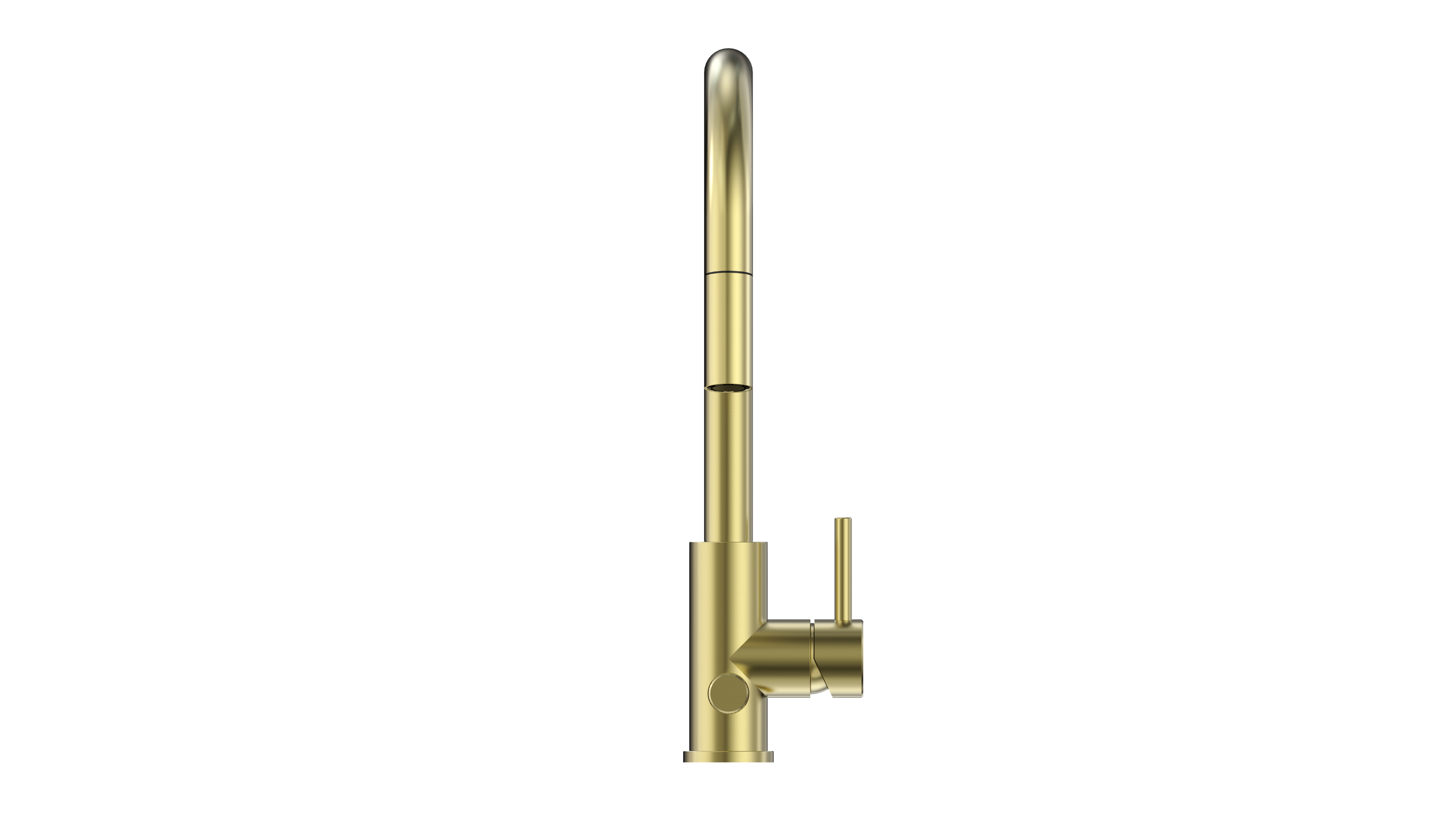 tammiholma Kitchen faucet inox q1 c-spout pull-out spray, dw, light gold