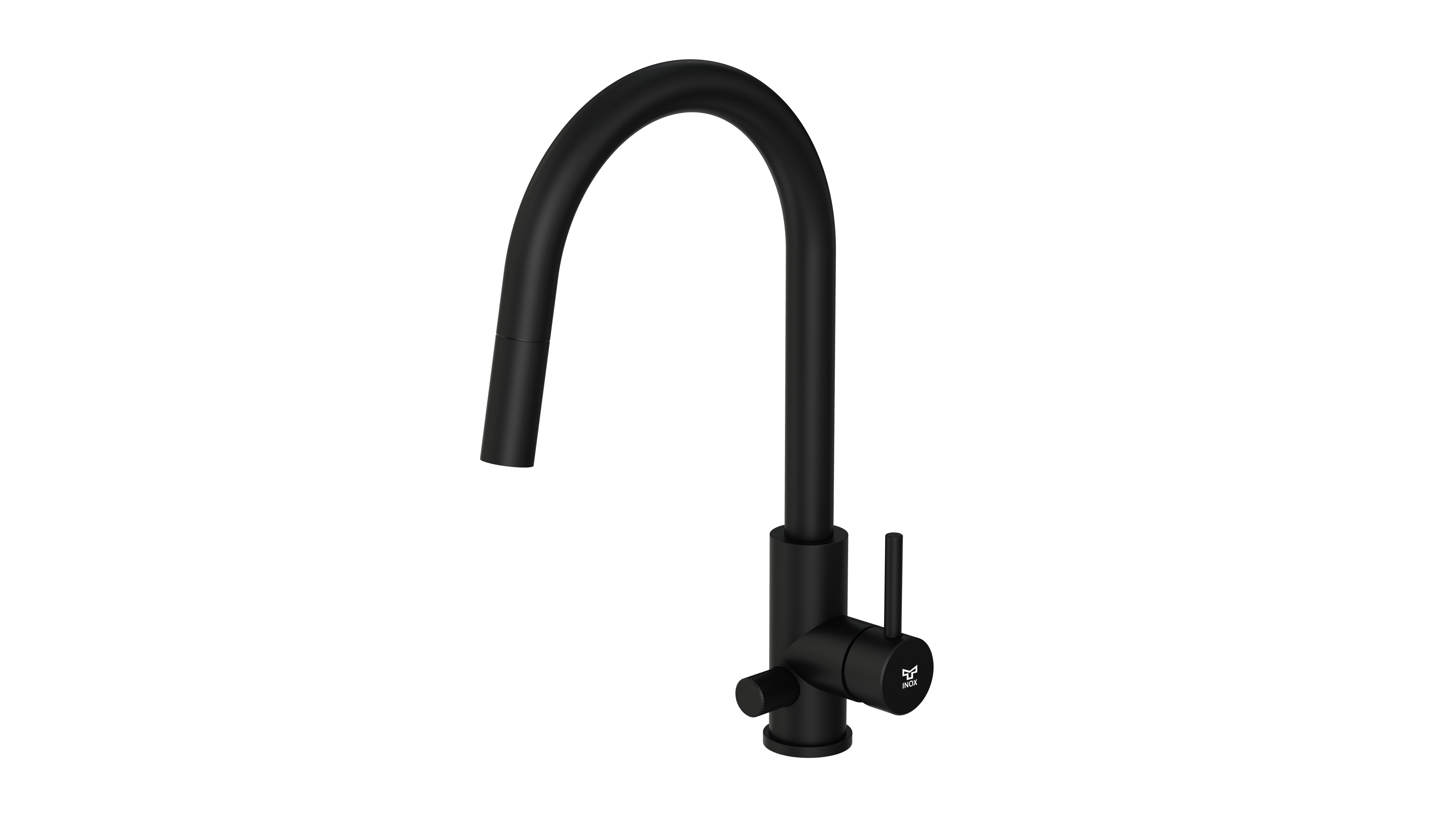 tammiholma Kitchen faucet inox q1 c-spout pull-out spray, dw, matt black