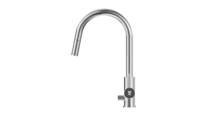 tammiholma Kitchen faucet inox q1 c-spout pull-out spray, dw, polished