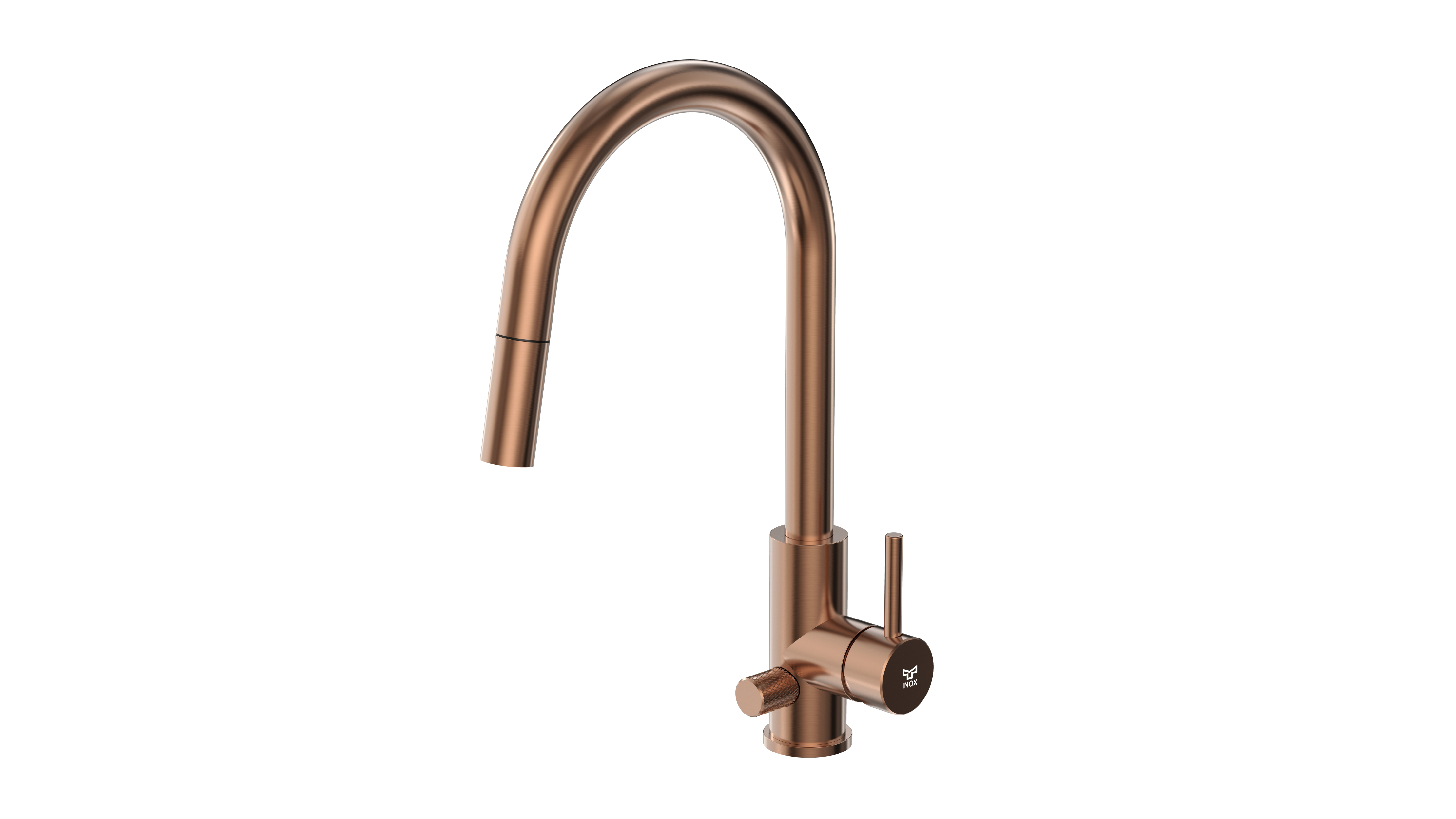 tammiholma Kitchen faucet inox q1 c-spout pull-out spray, dw, rose gold