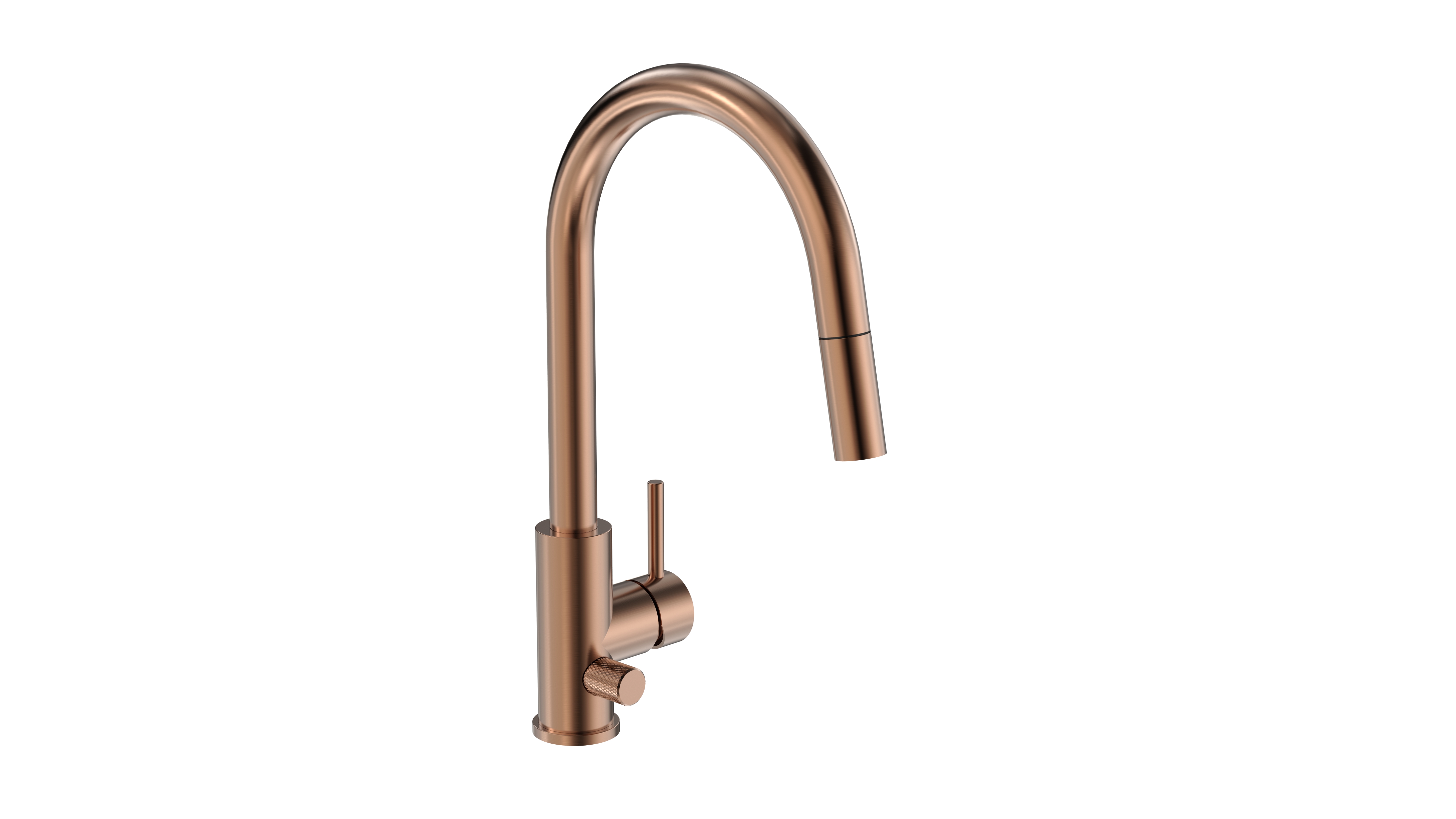 tammiholma Kitchen faucet inox q1 c-spout pull-out spray, dw, rose gold