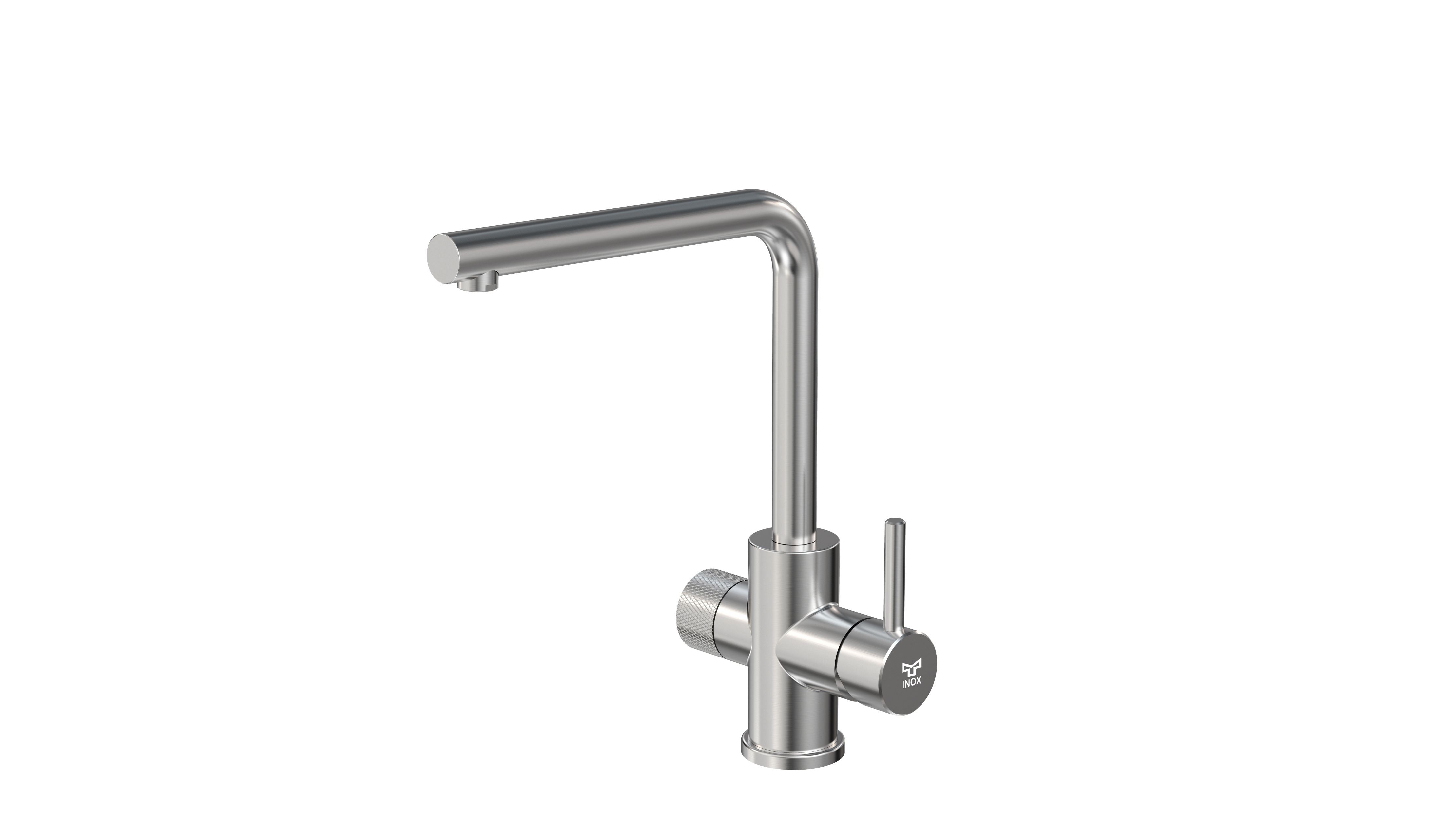 tammiholma Kitchen faucet inox q1 l-spout dw, brushed