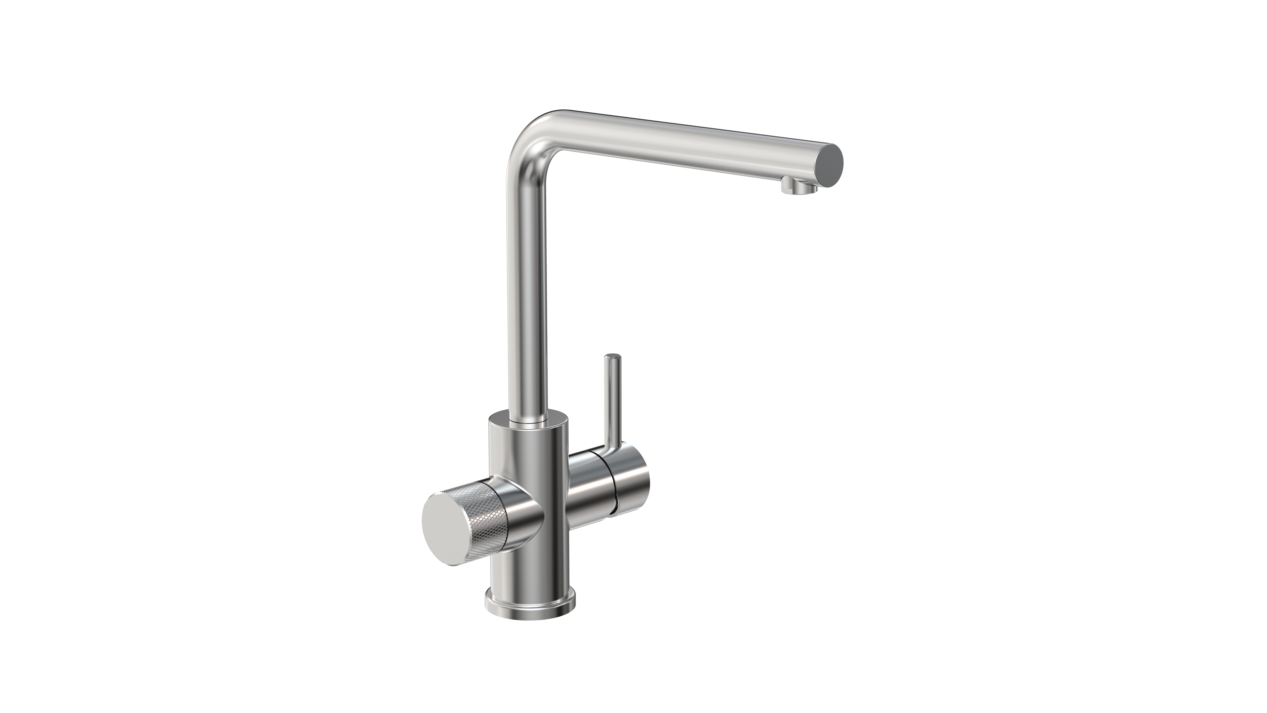 tammiholma Kitchen faucet inox q1 l-spout dw, brushed
