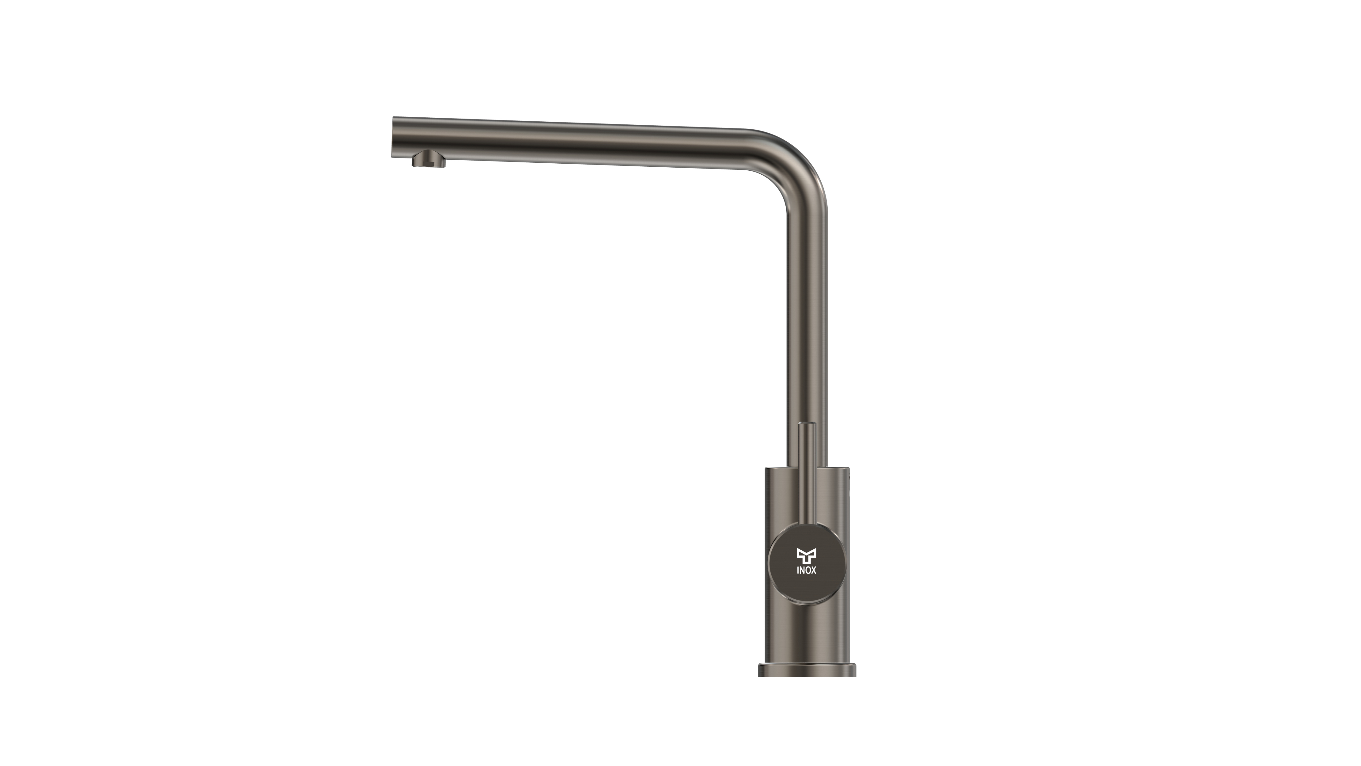 KITCHEN FAUCET INOX Q1 L-SPOUT DW, GUN METAL