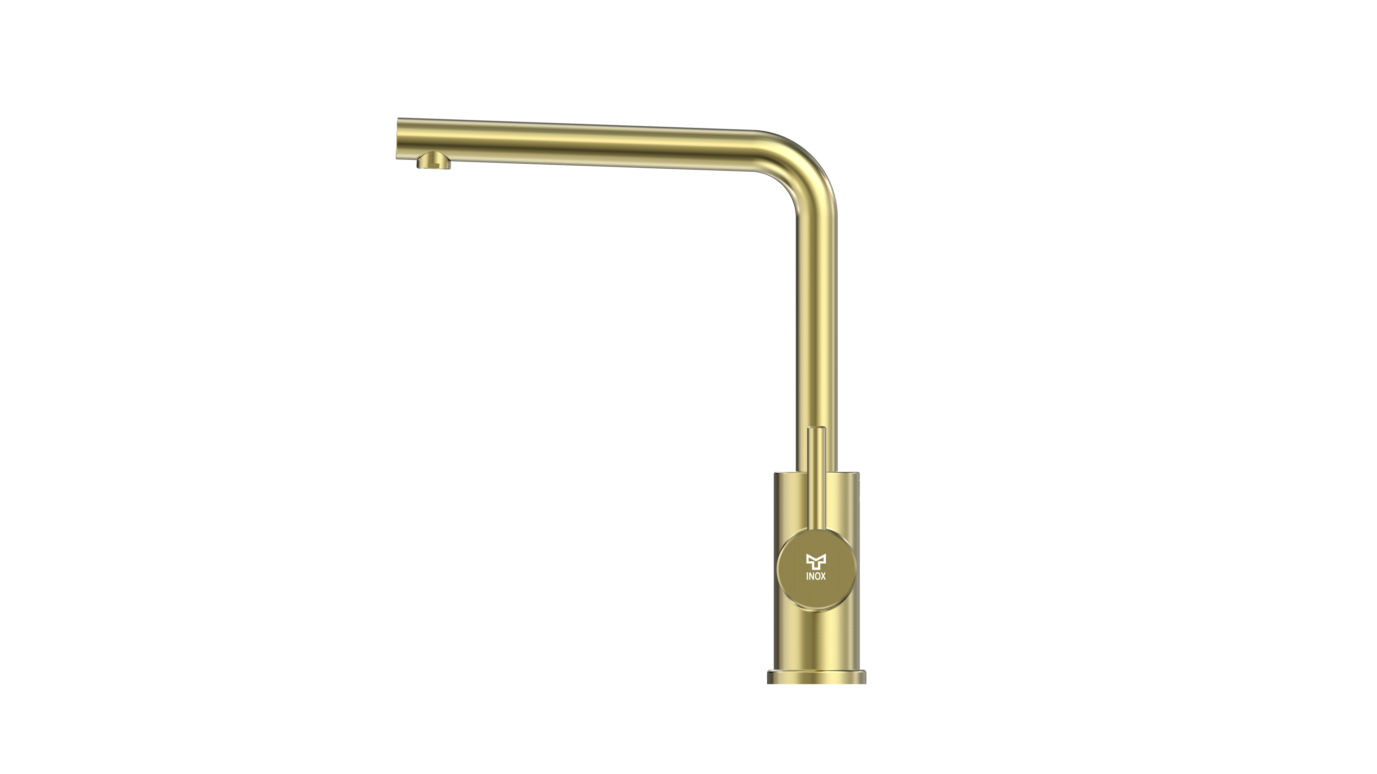 KITCHEN FAUCET INOX Q1 L-SPOUT DW, LIGHT GOLD