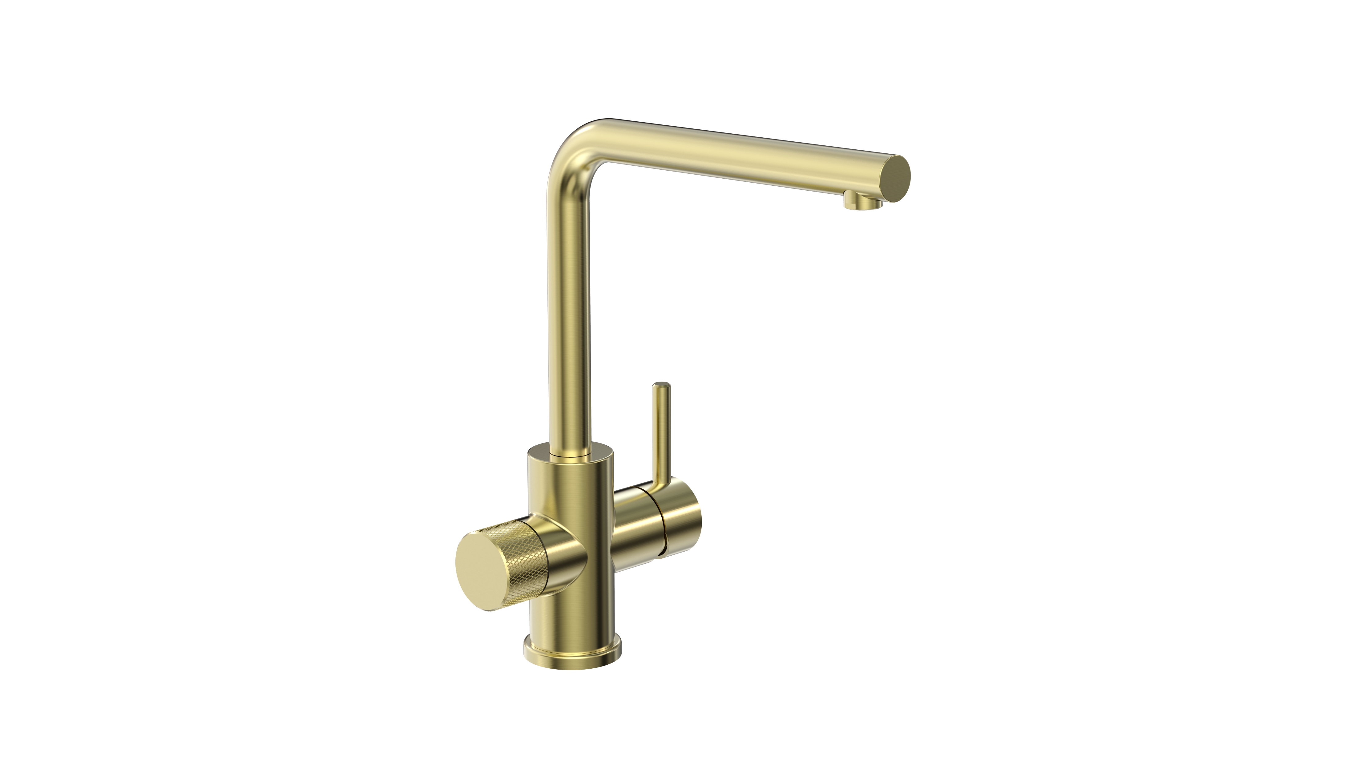 tammiholma Kitchen faucet inox q1 l-spout dw, light gold