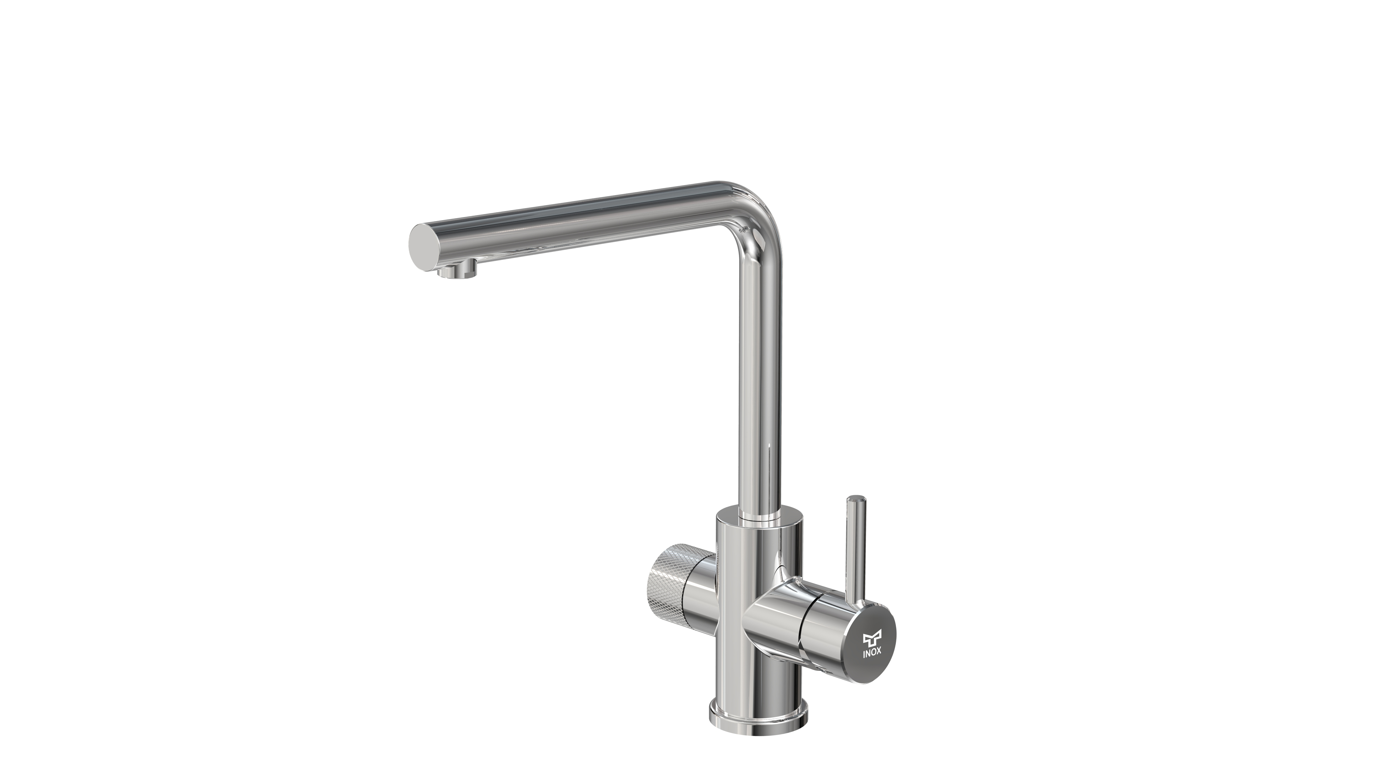 tammiholma Kitchen faucet inox q1 l-spout dw, polished