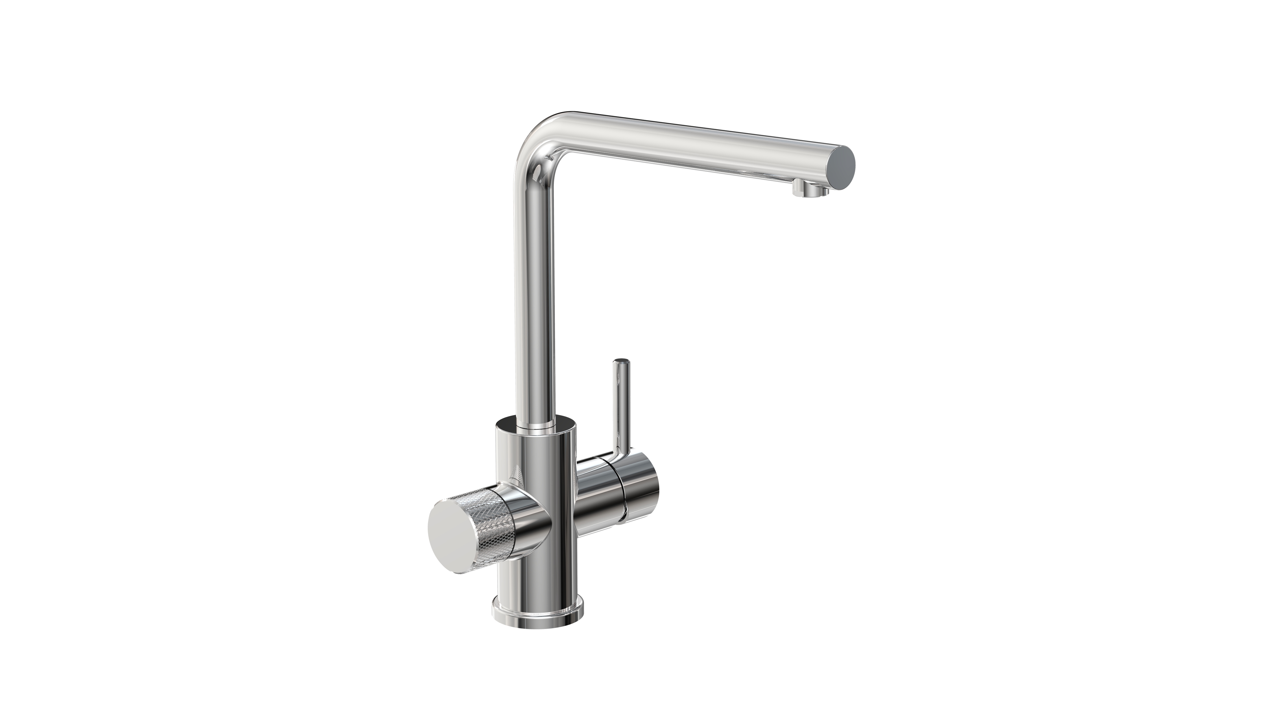tammiholma Kitchen faucet inox q1 l-spout dw, polished