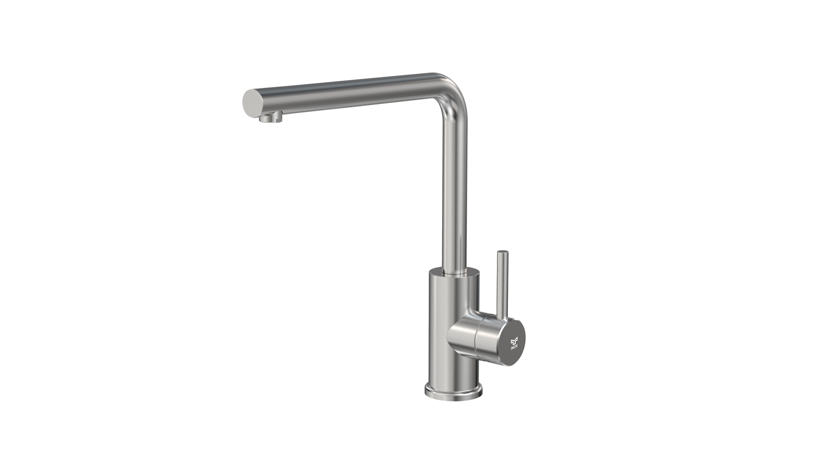 tammiholma Kitchen faucet inox q1 l-spout brushed
