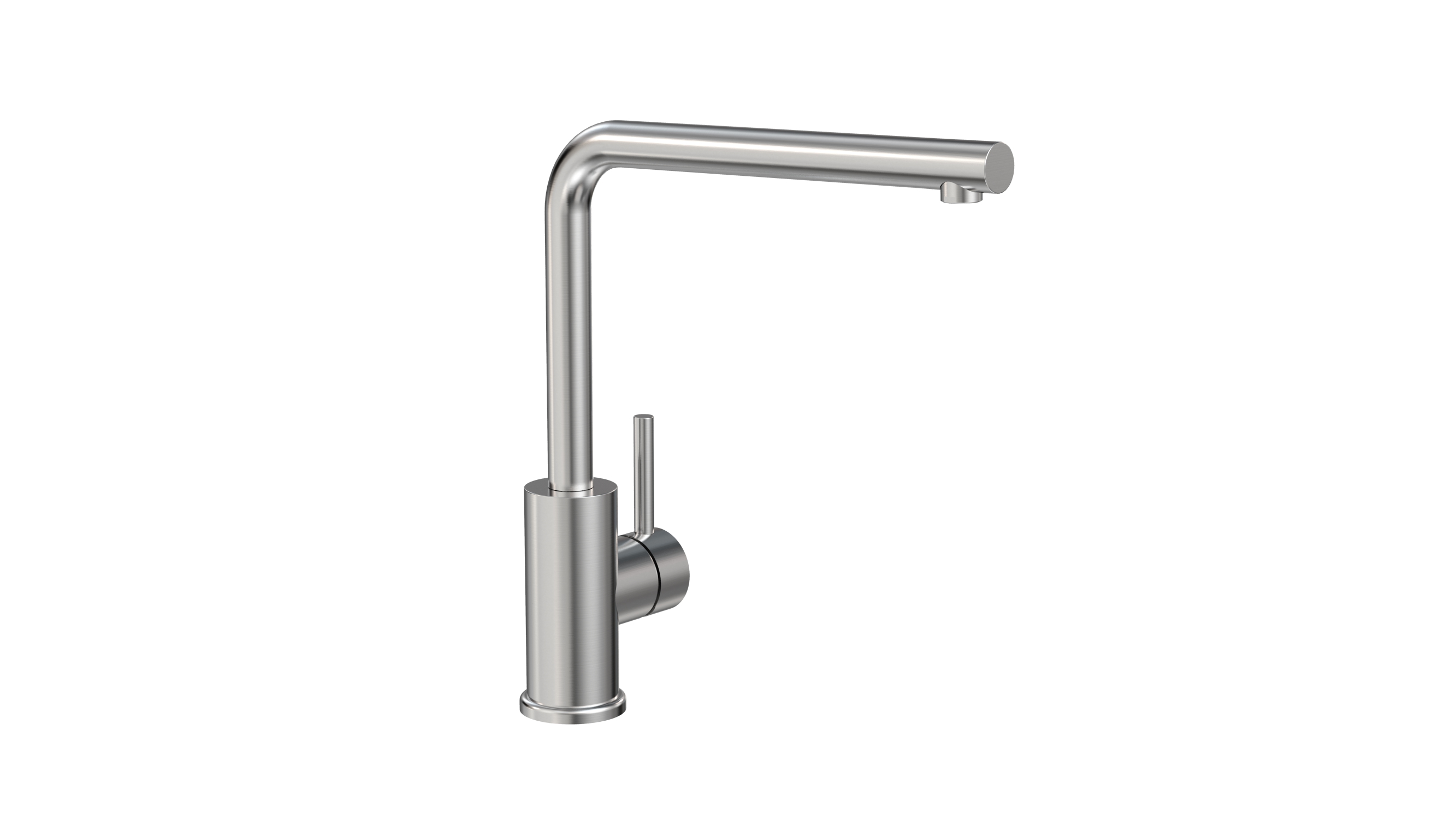 tammiholma Kitchen faucet inox q1 l-spout brushed