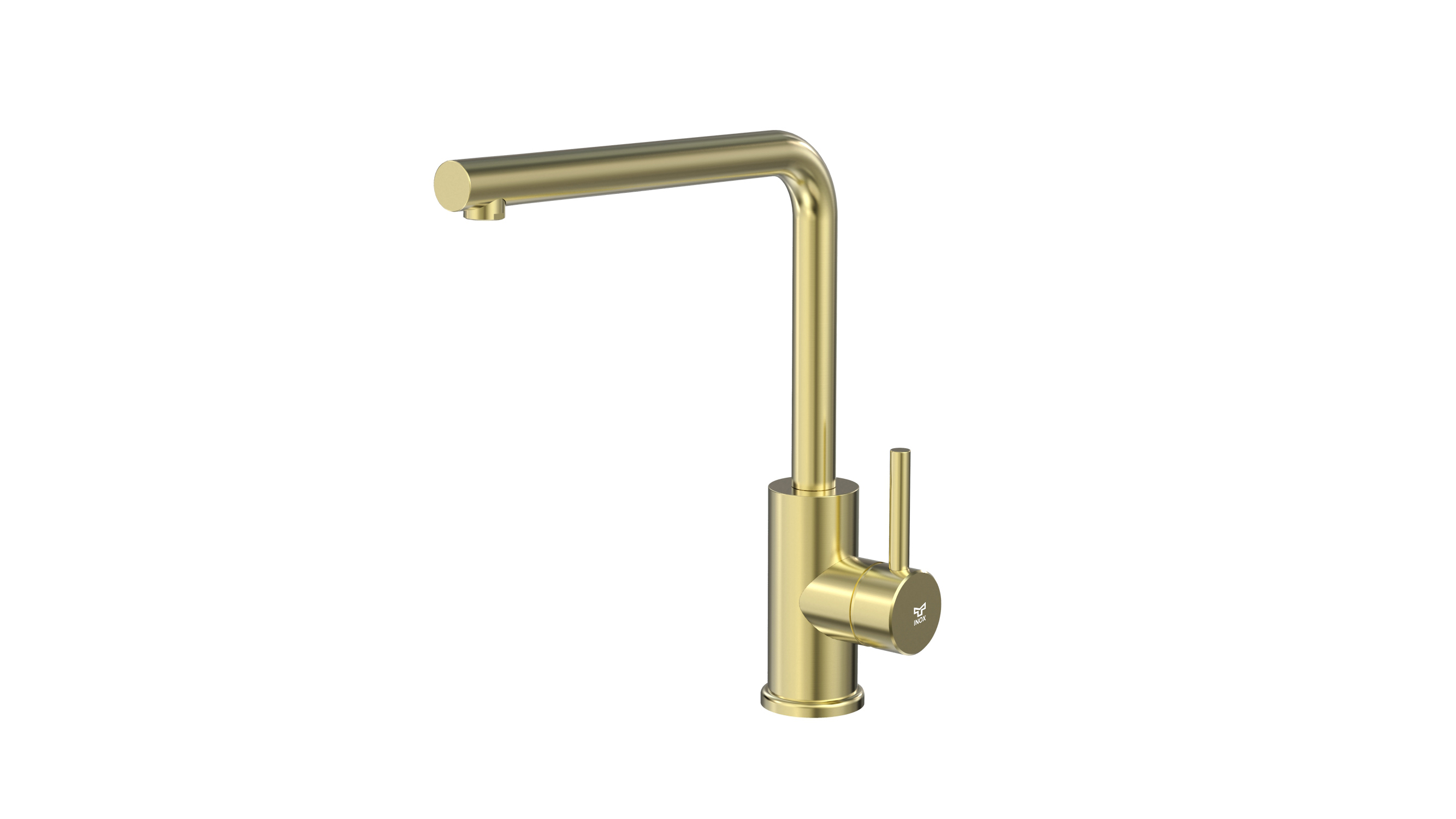tammiholma Kitchen faucet inox q1 l-spout light gold