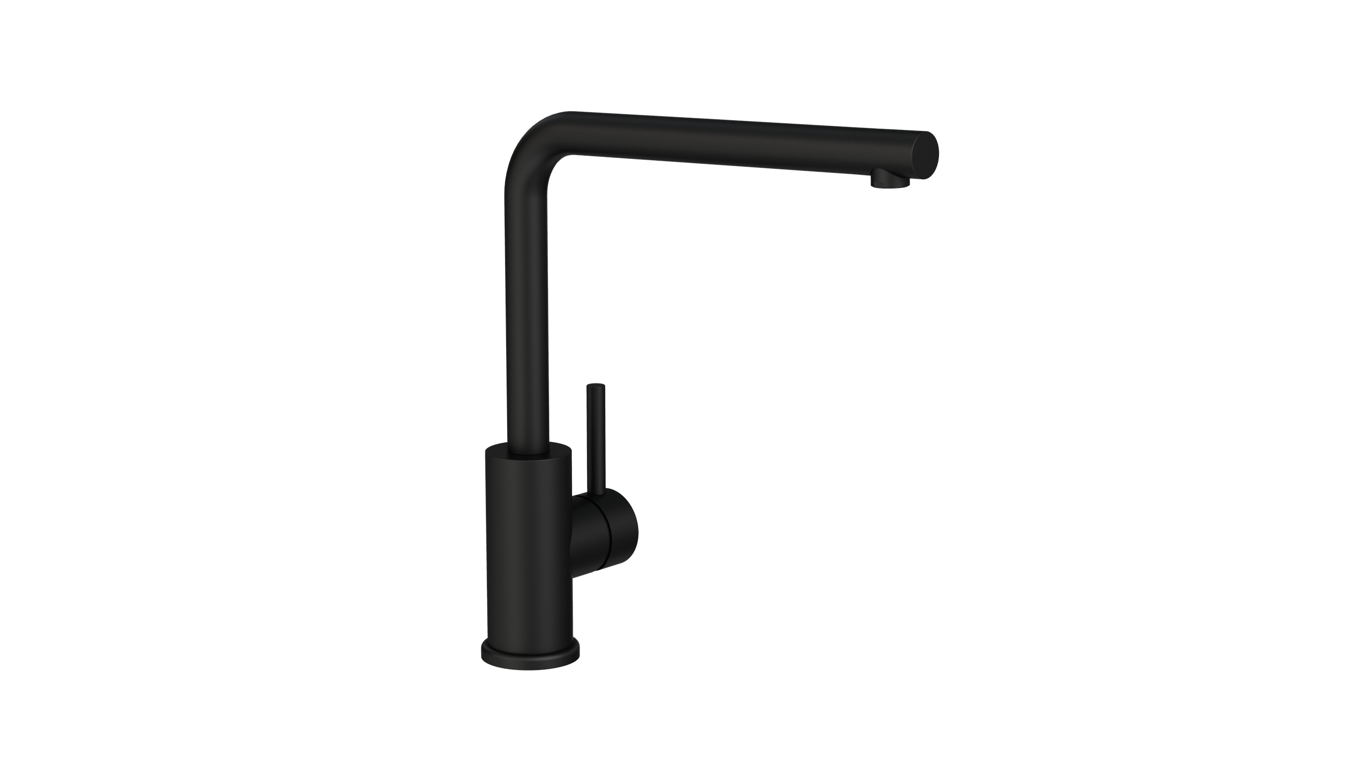 tammiholma Kitchen faucet inox q1 l-spout matt black