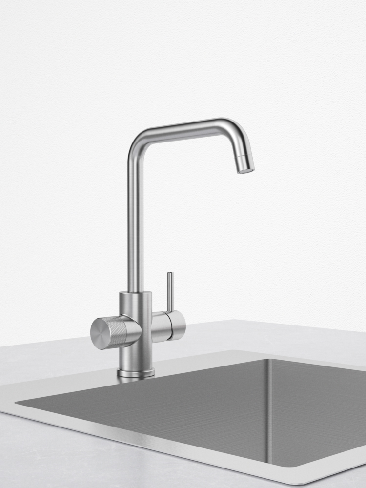 tammiholma Kitchen faucet inox q1 u-spout dw, brushed